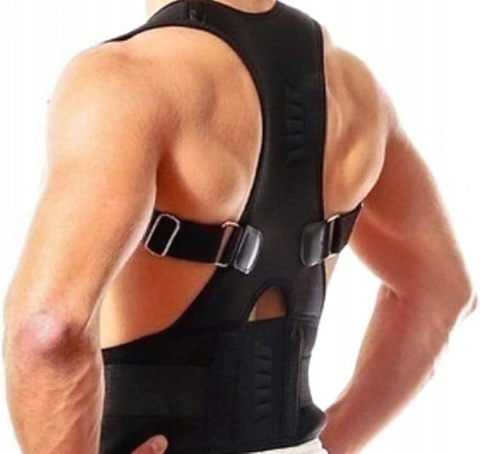 Korektor Postawy Pleców Stabilizator Kręgosłupa Regulowany XL 86-104 kg