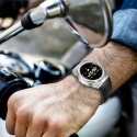 MioHHR Pasek Google Pixel Watch 3 2 1 41mm Silikonowy Etui Stalowe Srebrne