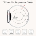 Pasek Bransoleta do Apple Watch 42 44 45 46 49 mm Srebro Różowe Złoto