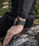 Pasek Paracord 550 do Garmin Fenix 7S 6S 5S Instinct 2S 20mm Zielony