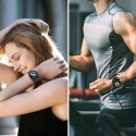 Pasek do Apple Watch 38 40 41 42mm Silikonowy Czarno Pomarańczowy ZZDZZ