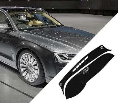 Pokrowiec na deskę rozdzielczą samochodu Audi A8L 2012-2018 kolor Czarny