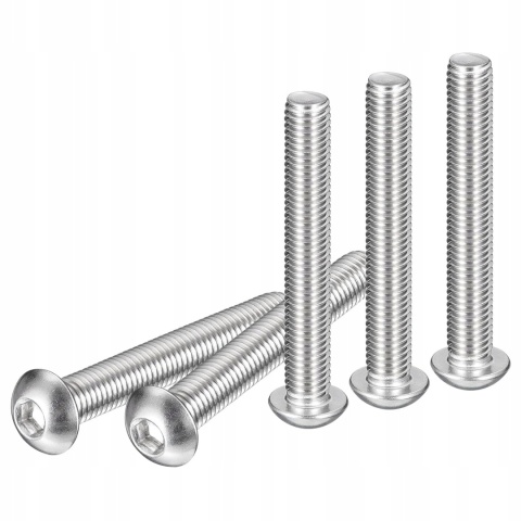 Śruby Imbusowe M10x70 DIN 912 A2 Stal Nierdzewna 304 8 szt. Imbus