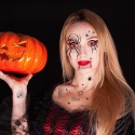 Tatuaże Tymczasowe Pająk Pajęczyna Twarz Ciało Halloween 4 Arkusze HOWAF