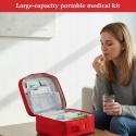 Torba Apteczka Pierwszej Pomocy Pusta 26x21x12 cm Czerwona Vbxvsa