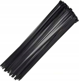 Trytytki Opaski Kablowe Plastikowe Samoblokujące 4,8x400mm 100szt Czarne