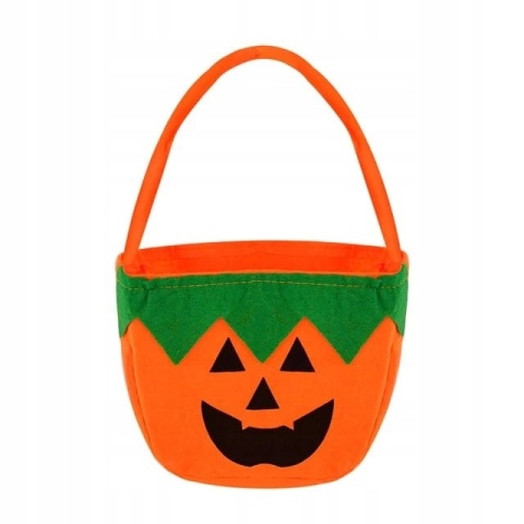 3cz STRÓJ KOSTIUM PRZEBRANIE DYNI DYNIA HALLOWEEN z torebką