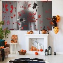 Baner Tło Fotograficzne na Halloween Wisząca Dekoracja trick or 150x90 cm