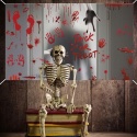 Baner Tło Fotograficzne na Halloween Wisząca Dekoracja trick or 150x90 cm