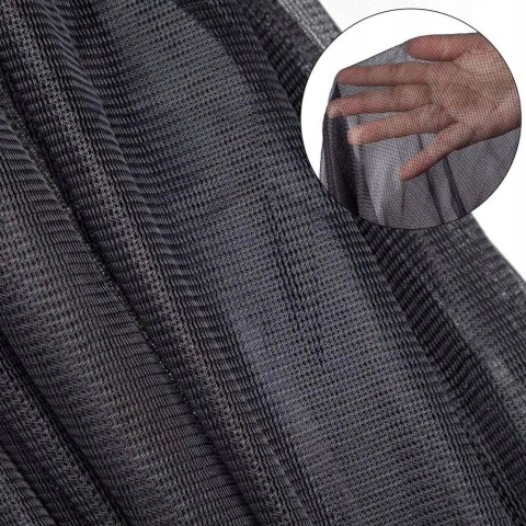 DUCH HALLOWEEN GUAN WISZĄCY CZARNY SZKIELET 30 CM DEKORACJA HORROR