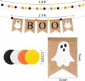 GIRLANDA HALLOWEEN WATINC BOO DUCHY + KULE FILCOWE ZESTAW 2 CZĘŚCI