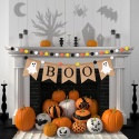GIRLANDA HALLOWEEN WATINC BOO DUCHY + KULE FILCOWE ZESTAW 2 CZĘŚCI