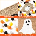 GIRLANDA HALLOWEEN WATINC BOO DUCHY + KULE FILCOWE ZESTAW 2 CZĘŚCI