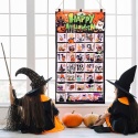Kalendarz adwentowy ścienny wiszący na Halloween z 32 kieszeniami