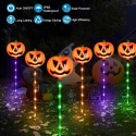 LAMPKI SOLARNE DYNIE HALLOWEEN 6 SZT LED OGRODOWE NA ŚCIEŻKĘ TARAS