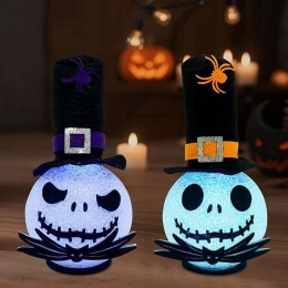 Lampka nocna dekoracyjna na Halloween świecąca na 2szt