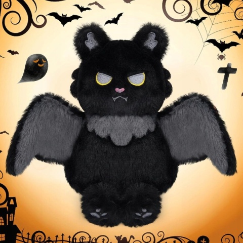 PLUSZAK HALLOWEEN MIĘKKA MASKOTKA DLA DZIECI DEKORACJA PRZYTULANKA