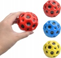 Piłka Skacząca Sensoryczna Gumowa 7cm Dla Dzieci Zestaw 3szt