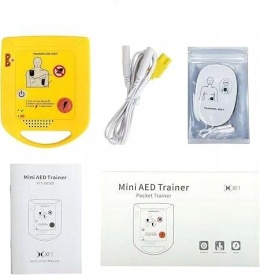 Defibrylator AED mini trenażer XFTD0009 Zestaw treningowy AED j. hiszpański