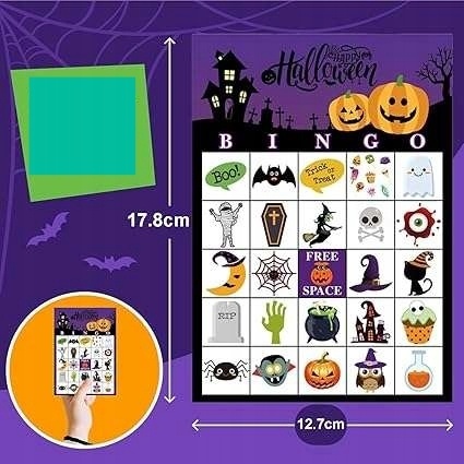 GRA PLANSZOWA BINGO TOWARZYSKA RODZINNA DLA DZIECI I DOROSŁYCH