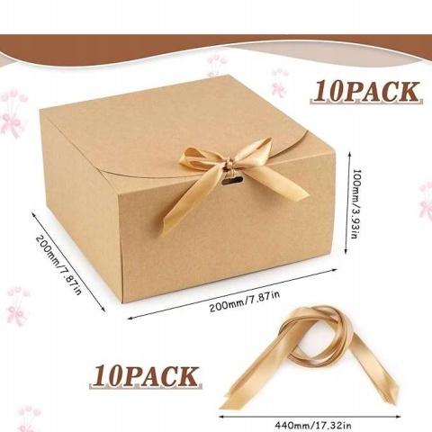 Karton skrzynka 20 cm x 20 cm x 10 cm 390 g/m² 10 szt.