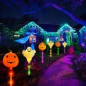 LAMPKI SOLARNE HALLOWEEN BSEICAL 6 SZT. DYNIE DUCHY LED DO OGRODU