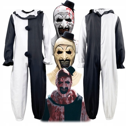 STRÓJ COSPLAY HALLOWEEN UNISEX KOSTIUM DO ODGRYWANIA RÓL POLIESTER