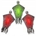Szkielet Wisząca Dekoracja Ozdoba Na Halloween Pajęczyny Pająki 3 Sztuki