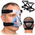 Taśma Guma Nagłowia do Maski dla Philips Respironics Zestaw 2szt Czarny