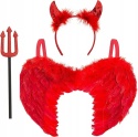 Kostium strój karnawałowy Skrzydła diabła anioła Halloween uniwersalny
