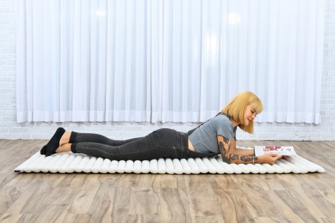 Mata tajska Leewadee 190x70 cm kapok futon do spania masażu medytacji