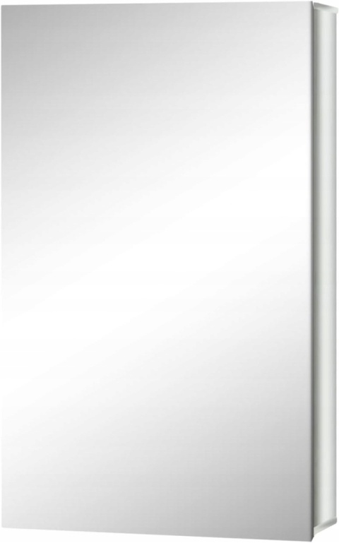 Szafka łazienkowa z lustrem Fundin 38x65 cm stal nierdzewna 3 półki