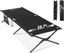Łóżko Polowe Składane Turystyczne 199x73 cm Sportneer Kempingowe 150 kg