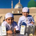 12x Torebki papierowe Eid MubaraK 18 naklejek RamadanTorby prezentowe