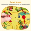 Gra planszowa Tor wyścigowy Labirynt Układanka logiczna Gra 8-części