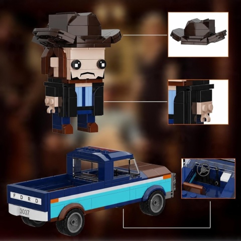 Klocki konstrukcyjne Plastikowe Kolekcja POP Rip Wheler i Kayce Dutton 6+