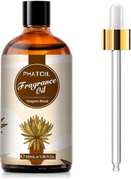 Olejek zapachowy eteryczny do dyfuzora + kroplomierz Dragons Blood 100ml