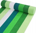 Papier Krepowy Taśmy 15 rolek 4.5cm x 25m 5 Kolorów