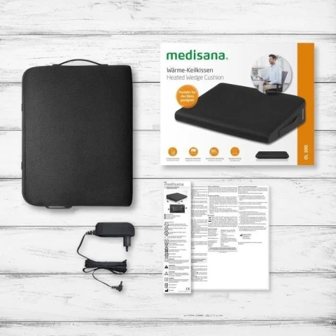 Poduszka elektryczna Medisana OL 300 czarna wygodna