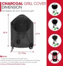 Pokrowiec na grilla CE 70 x 70 x 96 cm
