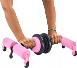 Trenażer mięśni brzucha Koło rolkowe do treningu brzucha sprzęt fitnes