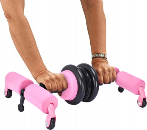 Trenażer mięśni brzucha Koło rolkowe do treningu brzucha sprzęt fitnes