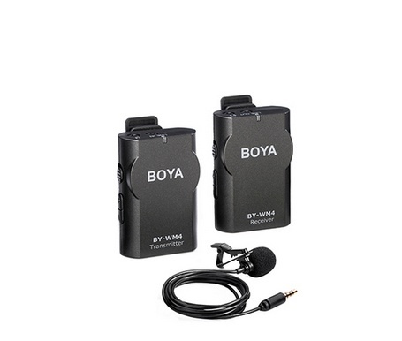 Boya BY-WM4 PRO-K3 - bezprzewodowy mikrofon (nadajnik + odbiornik) iOS