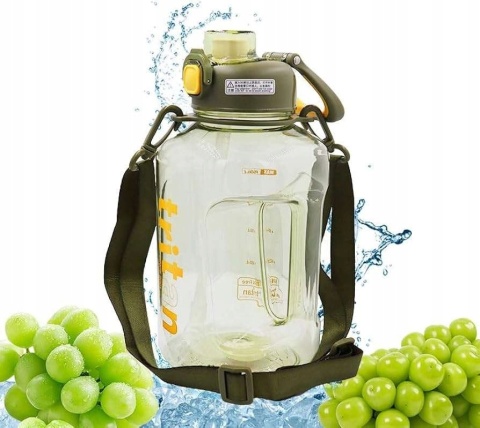 Butelka CE 1,5 L zielony Tritan