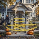 Halloween Taśma Ostrzegawcza 9m Dekoracja Ogrodu Horror