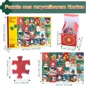 Kalendarz Adwentowy 2024 Puzzle Boże Narodzenie Układanka 1008 szt