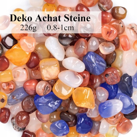 Kamienie dekoracyjne z żywicy 0,8-1 cm Do akwarium doniczki wazonu 225 g