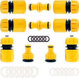 Łącznik Przedłużka do Węża Ogrodowego 1/2 Szybkozłączka Adapter 10szt