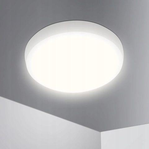 Lampa LED 32 cm Plafon Bardzo jasna 30 W Ciepły Biały IP54