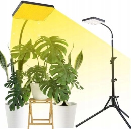 Lampa LED do roślin doniczkowych ze stojakiem 25 W 2000 lumenów